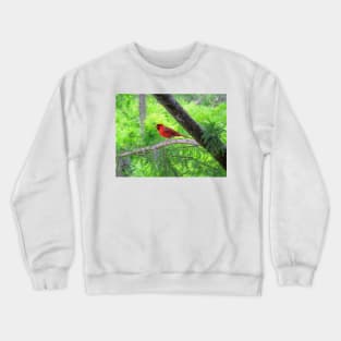 Red Bird Crewneck Sweatshirt